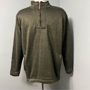 HARVEST GEAR pullover fleece lined sweater men’s size XL